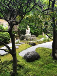 Garden at Hokokuji Temple.