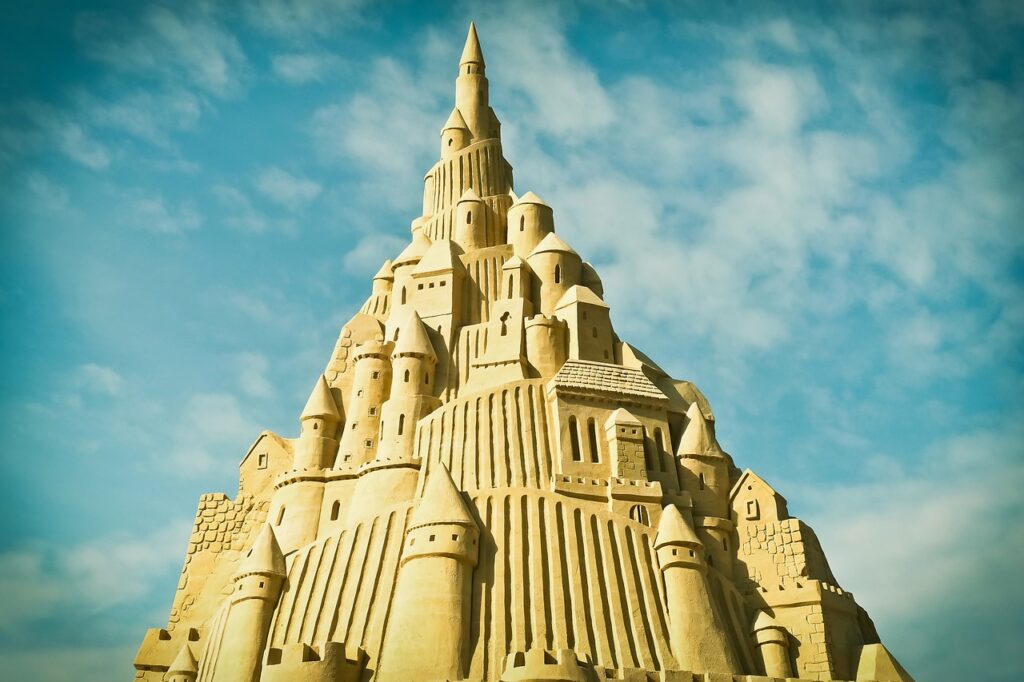 sand castle, sandburg, art-1639994.jpg